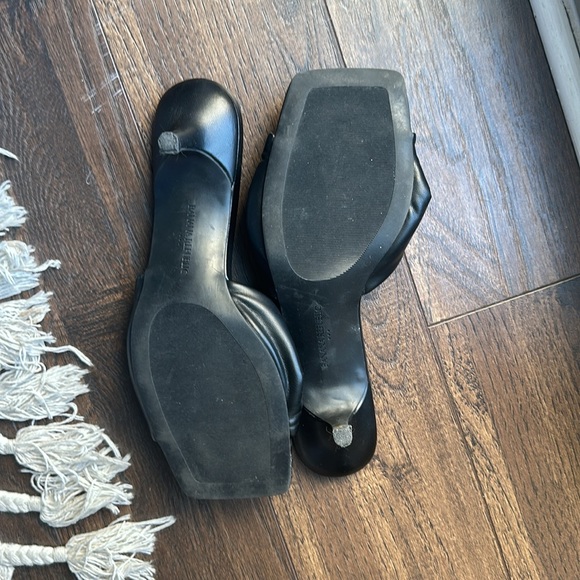 Banana Republic size 9 Black Fancy Dress  Sandals - Picture 4 of 9